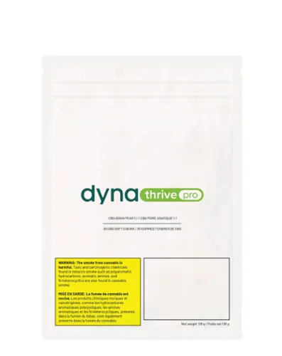 Asian Pear 1:1 CBG Soft Chews - DynaThrive - Gummies