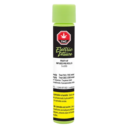 Fruity AF - Electric Lettuce - Infused Joints