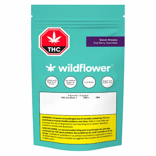 Sweet Dreams Goji Berry Chews - Wildflower - Gummies