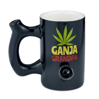 Ceramic Mug w/ Pipe