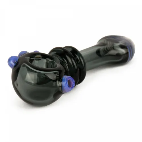 Product image of Red Eye Glass, 4" Flatty Wrap Hand Pipe