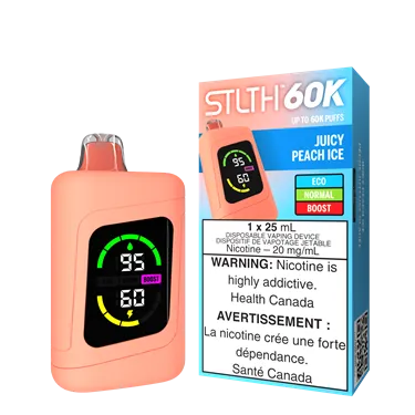 Product image of Juicy Peach Ice - STLTH - Disposable
