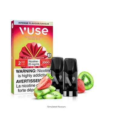 Product image of Strawberry Kiwi 2 Pack - Vuse - Pods