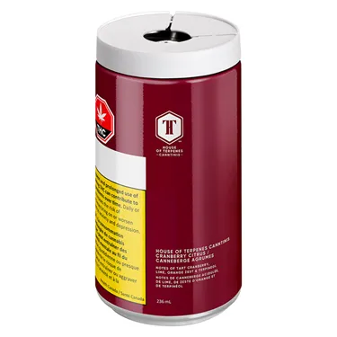 Product image of Canntini Cranberry Citrus - House of Terpenes - Sparkling Water