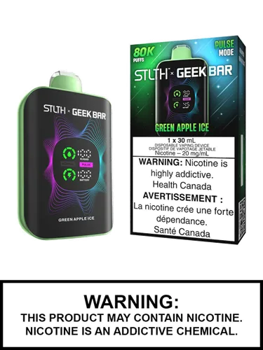 Product image of Green Apple Ice - STLTH x Geek Bar - Disposable