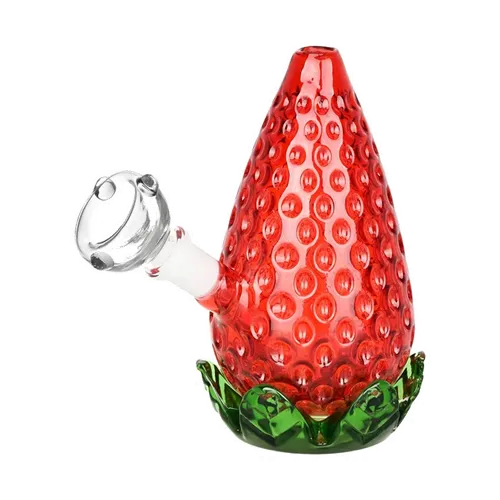 Product image of 10mm Strawberry Glass Bubbler