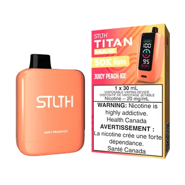 Product image of Juice Peach Ice - STLTH Titan Max - Disposable