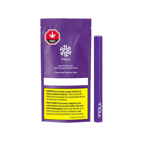 Product image of Bucketz Live Terpene Vape Pen - Viola - Disposables