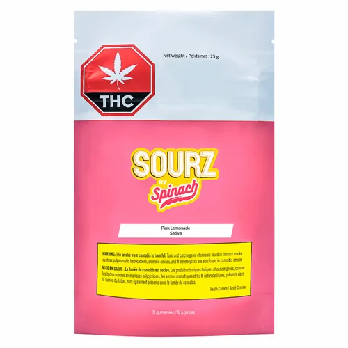 Pink Lemonade Sourz - Spinach - Gummies