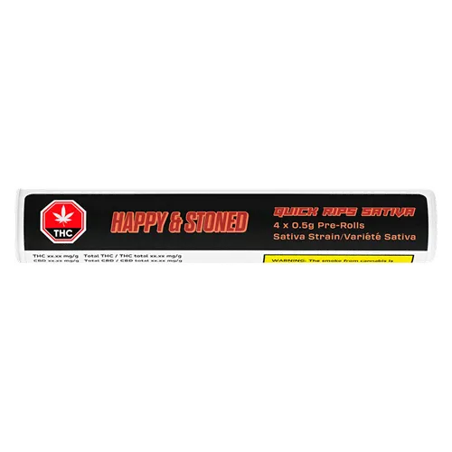 Quick Rips Sativa - Happy & Stoned - Joints