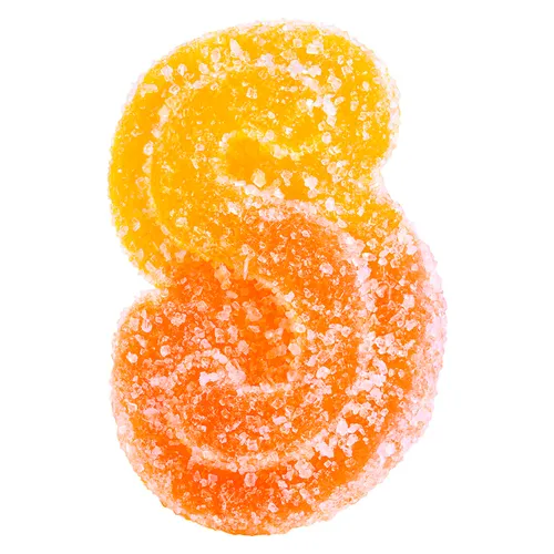 Product image of Peach Orange 1:1 Sourz - Spinach - Gummies