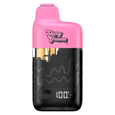 Product image of Pink Flamingo Dripbar - Sticky Greens - Disposables