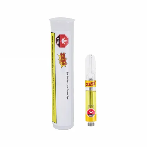 Product image of Blue Sour Berry Liquid Diamond - Zest Cannabis - 510 Cartridge