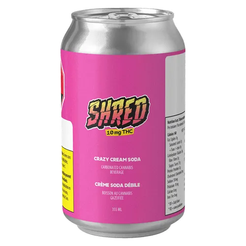 Crazy Cream Soda Multipack - SHRED - THC Drinks