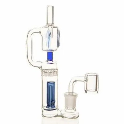Product image of Arsenal, 6" Dual Chamber Recycler Dab Rig