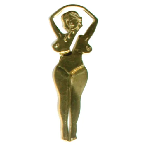 Product image of West Coast Gifts, Lady Brass Clip