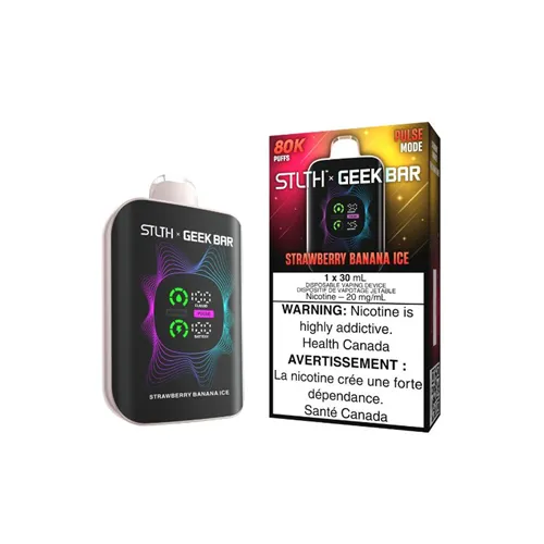 Product image of Strawberry Banana Ice - STLTH x Geek Bar - Disposable