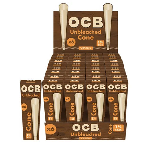 OCB, Virgin Unbleached Cones