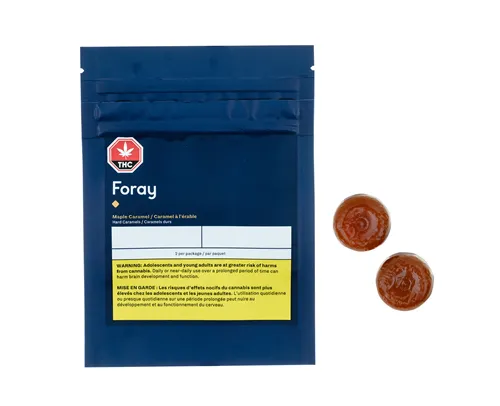 Maple Caramel Hard Candy - Foray - Candies