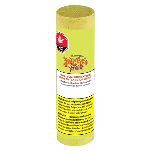 Product image of Juiced Xtreme: Peach Bum Resin Infused - Good Supply Juiced - Infused Joints