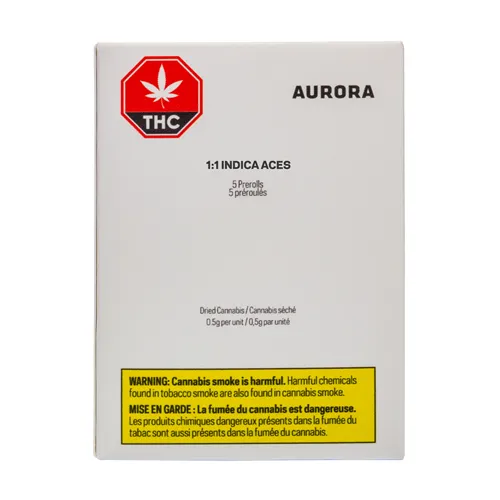 Aces 1:1 Indica - Aurora - Pre-Roll