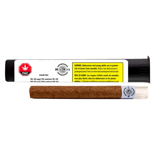Lavender Haze Glass Tip - MillRite - Infused Blunt