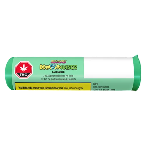 Baja Banger Diamond Infused - RIZZLERS - Infused Joints