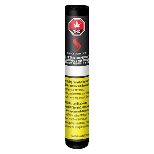 Electric Grapefruit - Shatterizer - Infused Joints
