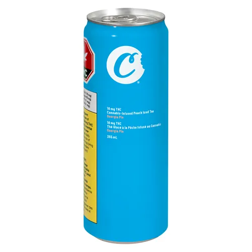 Product image of Georgia Pie California Peach Iced Tea - Cookies - THC Drinks