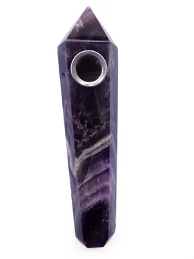 Product image of Xena Crystal Pipe, Maleficent  Amethyst