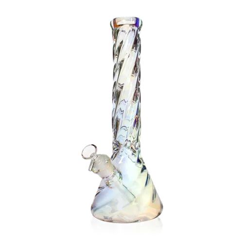 Product image of Marley, 14" Iridescent Siwrl Beaker Bong