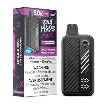 Product image of Groovy Grape Passionfruit - Flavour Beast Mode Max 2 - Disposable