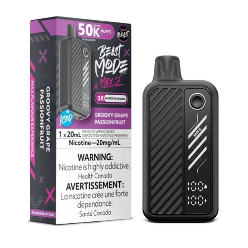 Product image of Groovy Grape Passionfruit - Flavour Beast Mode Max 2 - Disposable