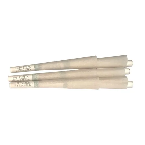 Piranha, 1.25 Unbleached Organic Hemp Cones
