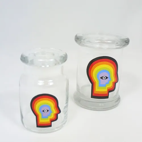 SM 420 Clear Jar - Rainbow Mind