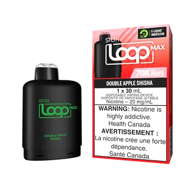Product image of Double Apple Shisha - STLTH LOOP MAX - Pod