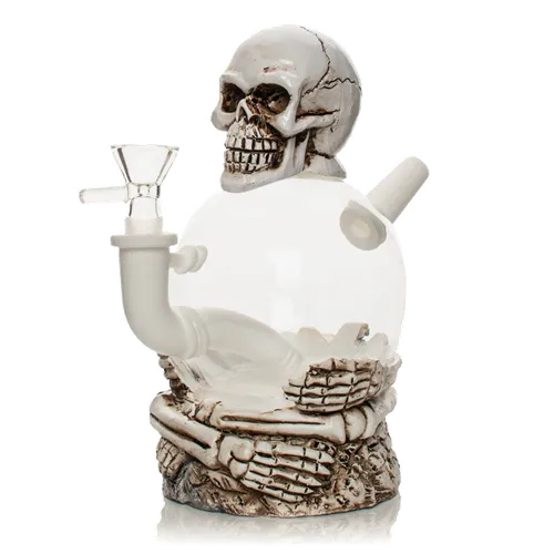 Product image of LIT Silicone, Skull Bubbler
