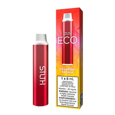 Product image of Strawberry Banana - STLTH ECO - Disposable