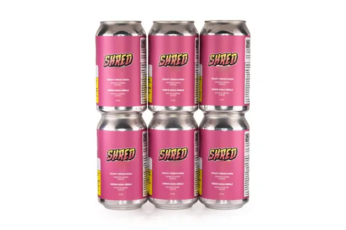 Crazy Cream Soda Multipack - SHRED - THC Drinks