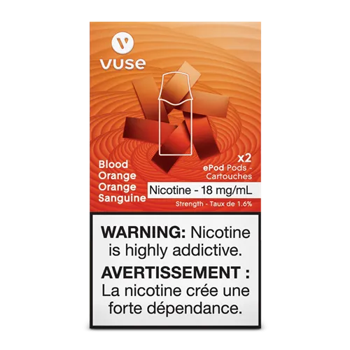 Product image of Blood Orange 2 Pack - Vuse - Pods