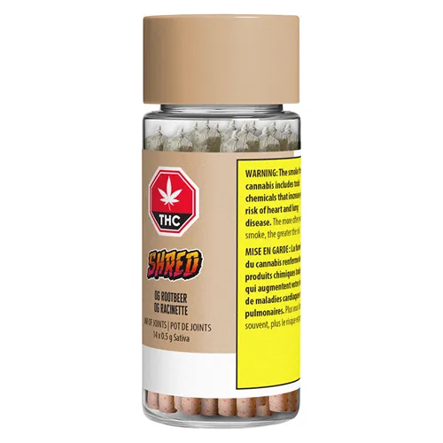 OG Rootbeer Jar of Joints - Shred - Joints