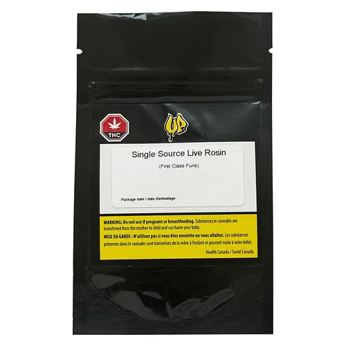 Single Source Live Rosin - Unlicensed Producer - Rosin