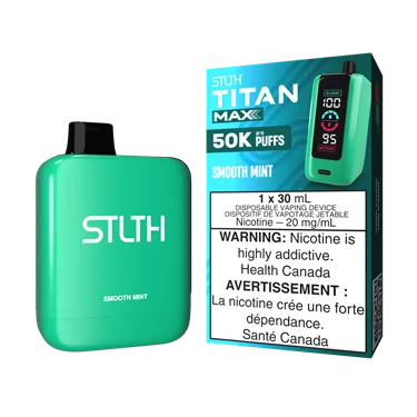 Product image of Smooth Mint - STLTH Titan Max - Disposable