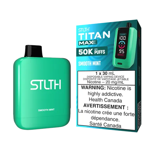 Product image of Smooth Mint - STLTH Titan Max - Disposable