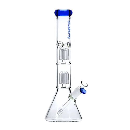 Product image of Blueberry, 15" Double Tree Perc Beaker