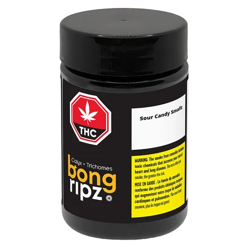 Sour Candy Smallz - Calyx + Trichomes Bong Ripz - Dried Flower
