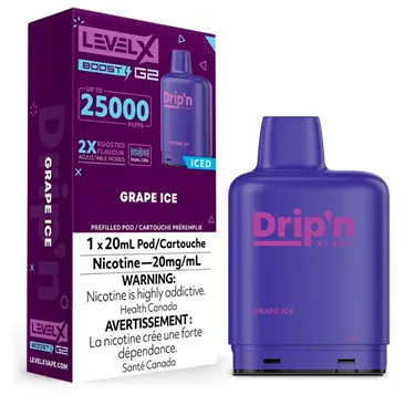 Product image of Grape Ice - Drip'n Envi x Level X Boost G2 - Pod
