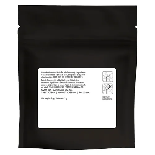 Sour Tangerine Live Resin Hash - 7Acres - Hash