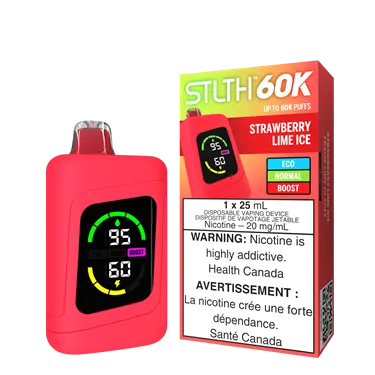 Product image of Strawberry Lime Ice - STLTH - Disposable