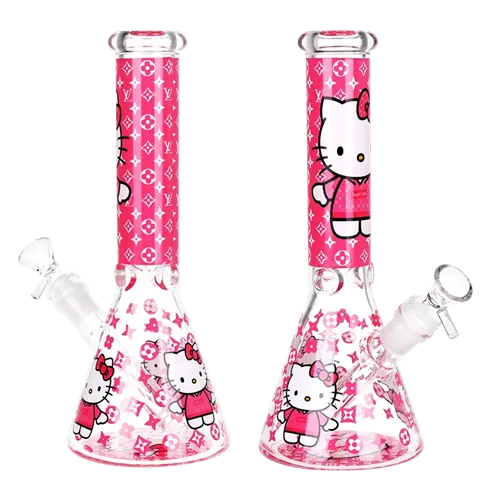Product image of Generic, High Fashion Kitty Beaker Glass Water Pipe